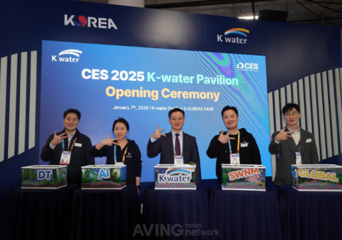 더이엔(TheEN), CES 2025에서 K-water와 함께 그린수소 …